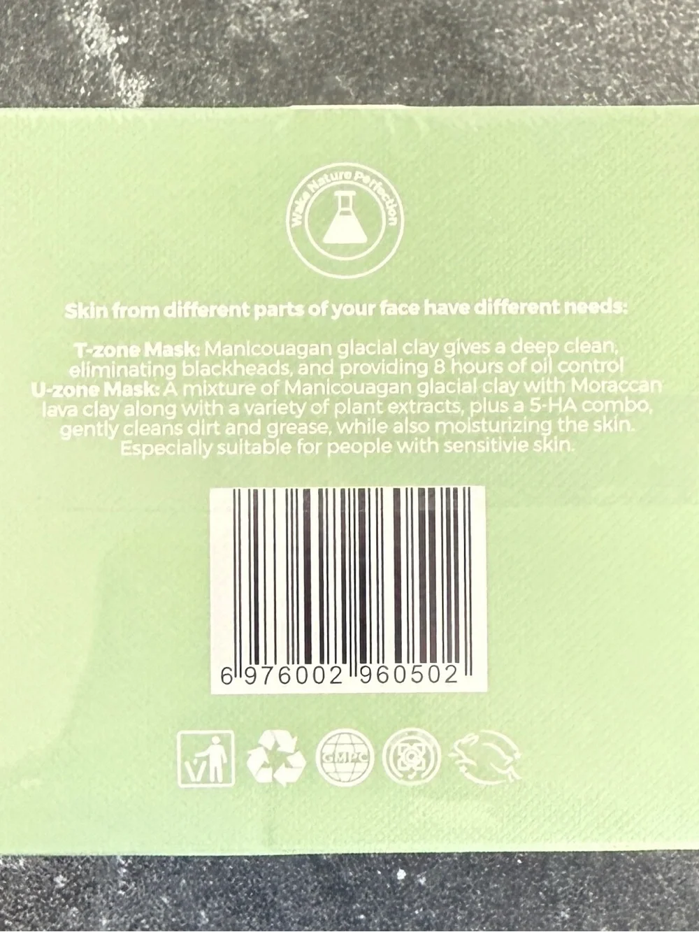 WNP Duo Cleansing Clay Mask 3.53 oz New Sealed Sensitive Skin